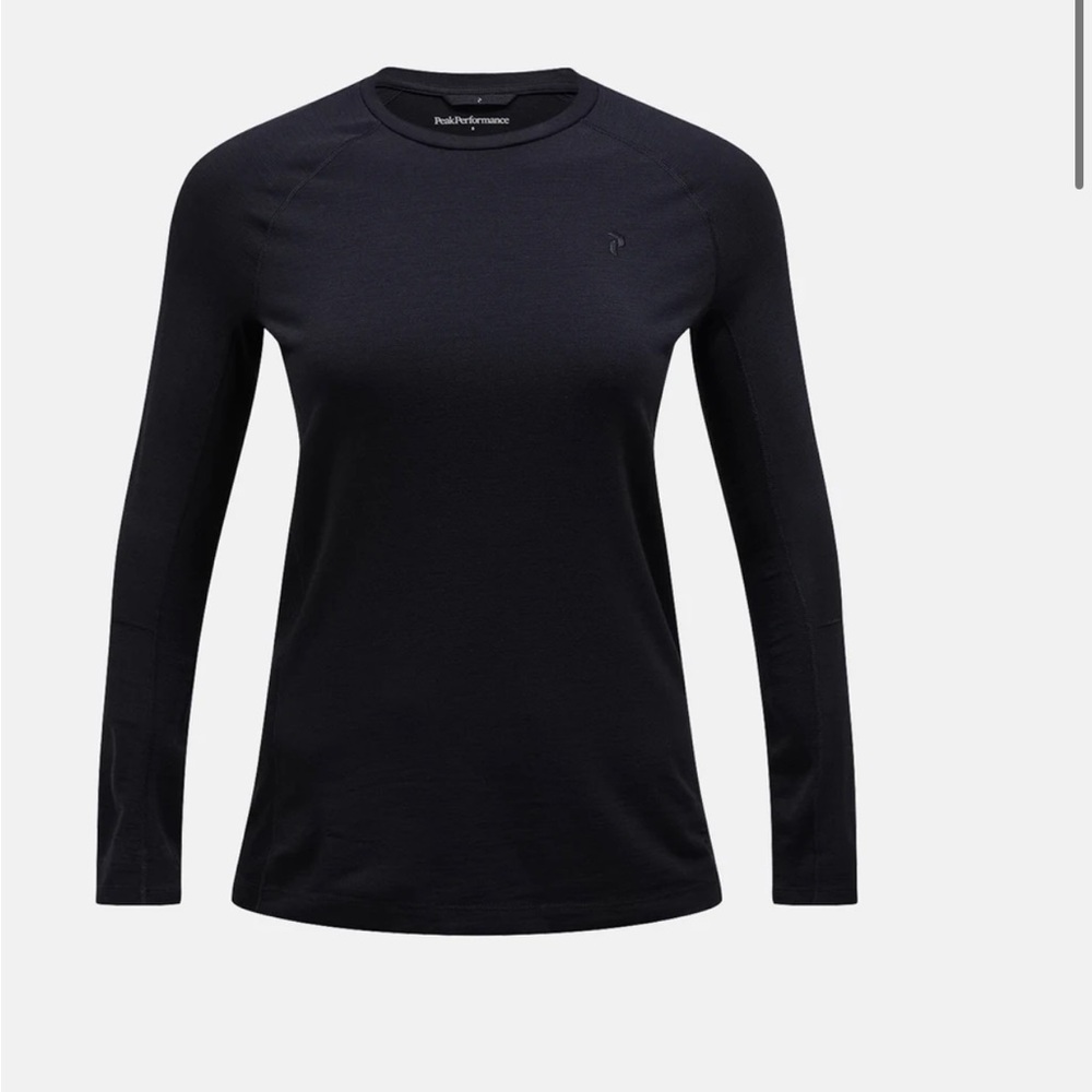 Peak Performance Ski Baselayer Magic Crew Wool-Bl… - image 1